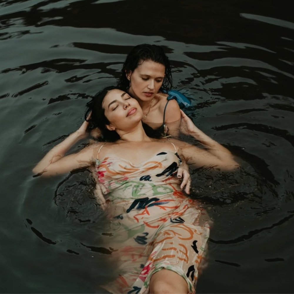 NWOT RATBOI ETHICALLY MADE SILK BELLISSIMA DRESS SKY BLUE